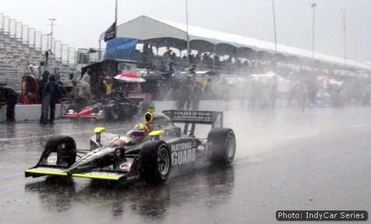A rainy day in Toronto during the 2009 season